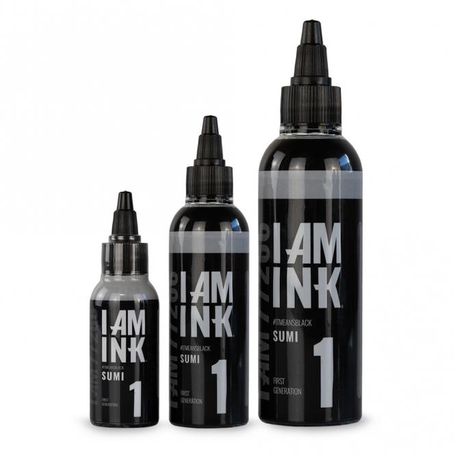 I AM INK - First Generation 1 Sumi - 50ml  